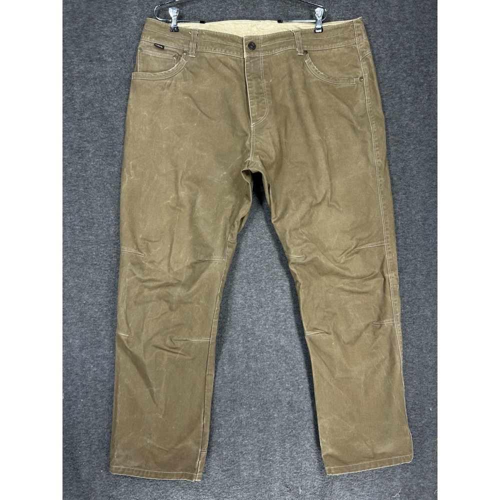 KUHL Ryder Pants Men's 40x32 Brown Vintage Patina Dye Hiking outdoor